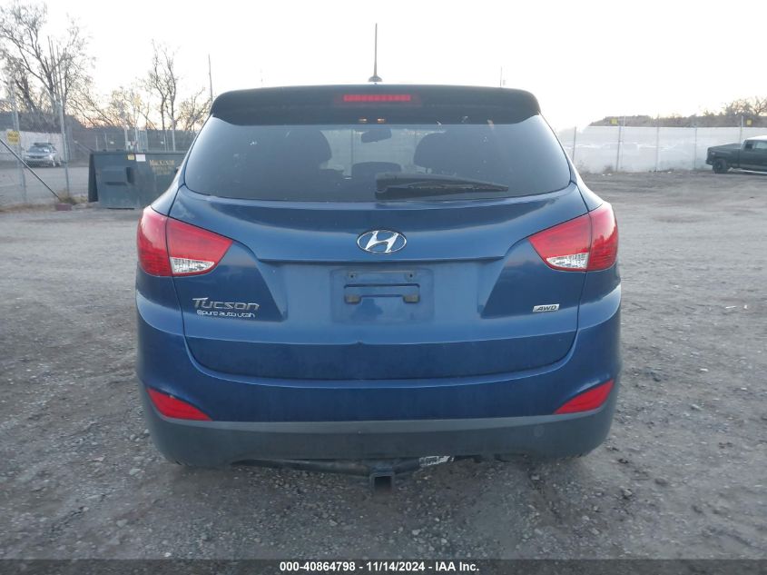 2015 Hyundai Tucson Gls VIN: KM8JTCAF5FU002436 Lot: 40864798