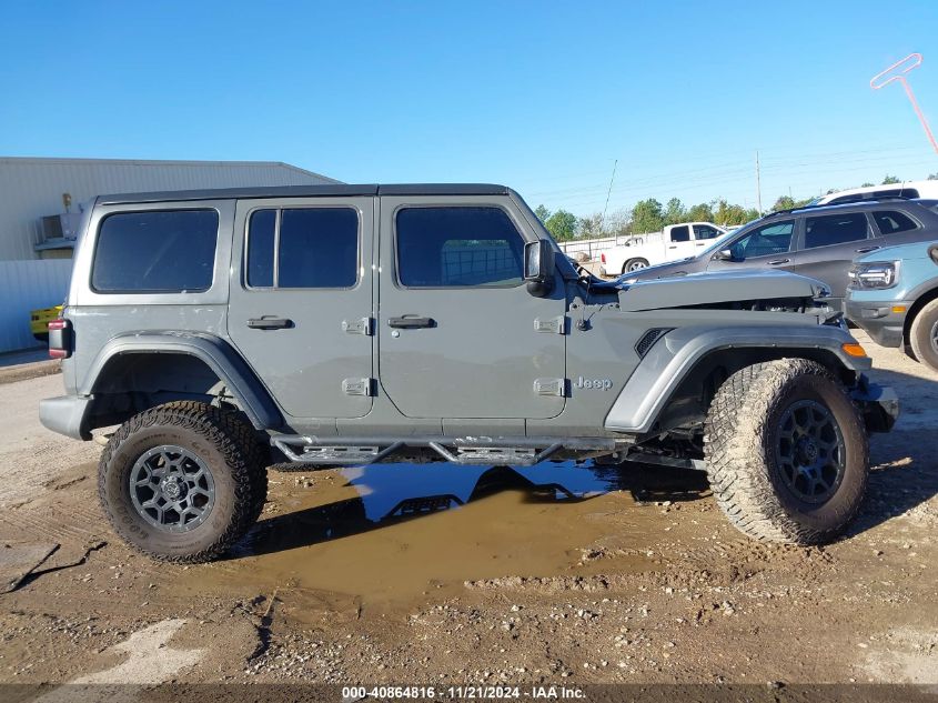 2018 Jeep Wrangler Unlimited Sport S 4X4 VIN: 1C4HJXDG3JW316488 Lot: 40864816