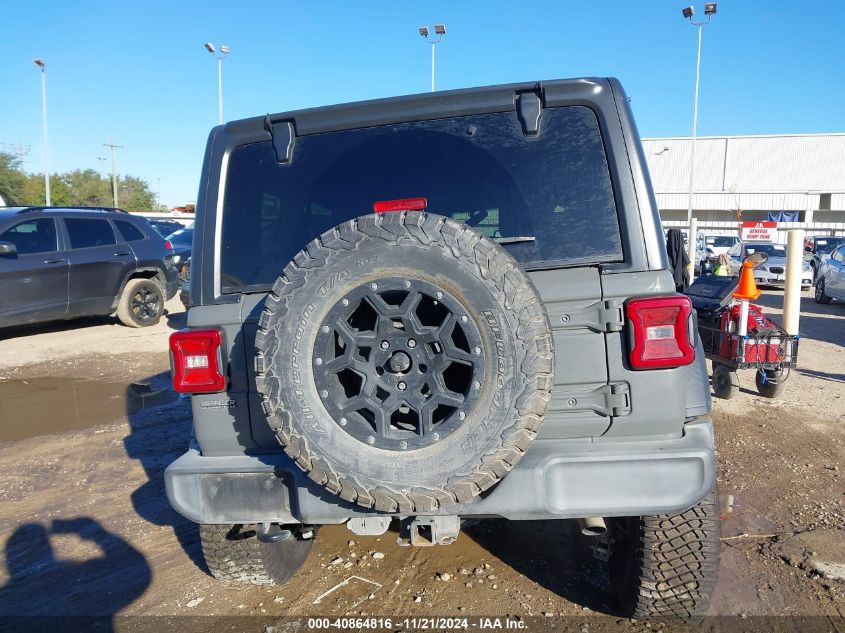 2018 Jeep Wrangler Unlimited Sport S 4X4 VIN: 1C4HJXDG3JW316488 Lot: 40864816