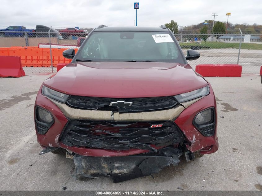 2023 Chevrolet Trailblazer Fwd Rs VIN: KL79MTSLXPB114815 Lot: 40864859