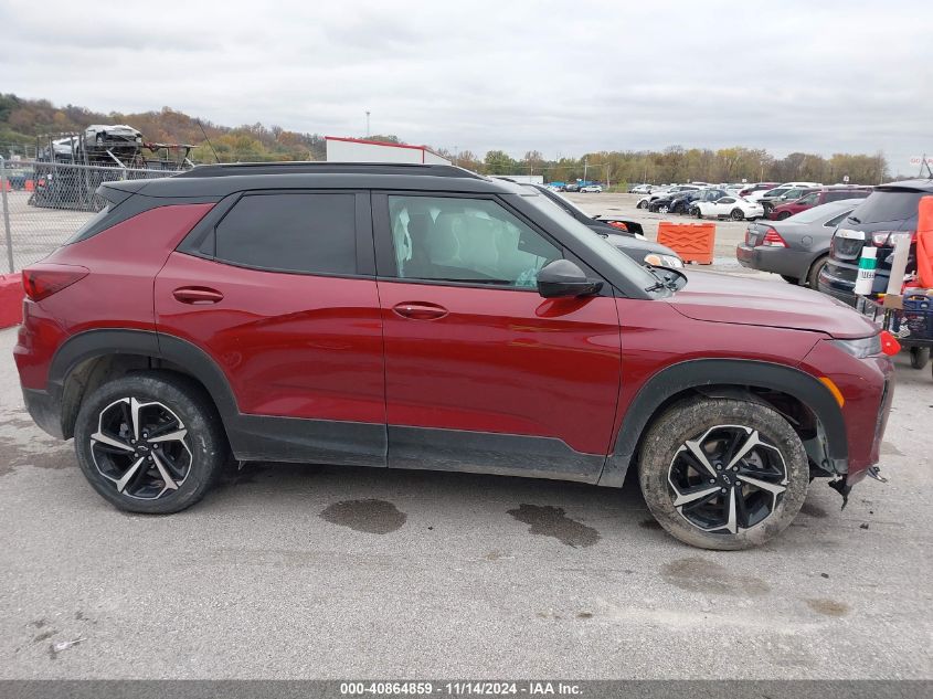 2023 Chevrolet Trailblazer Fwd Rs VIN: KL79MTSLXPB114815 Lot: 40864859