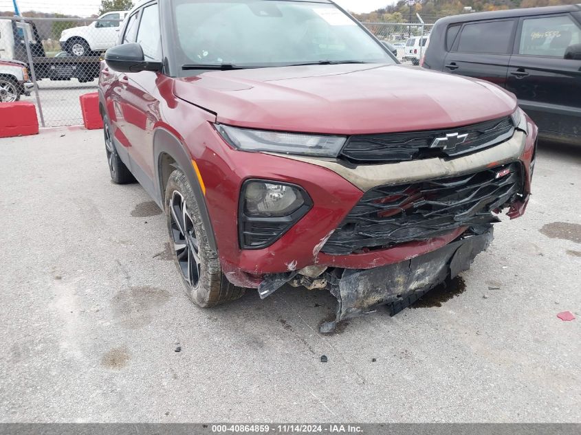 2023 Chevrolet Trailblazer Fwd Rs VIN: KL79MTSLXPB114815 Lot: 40864859