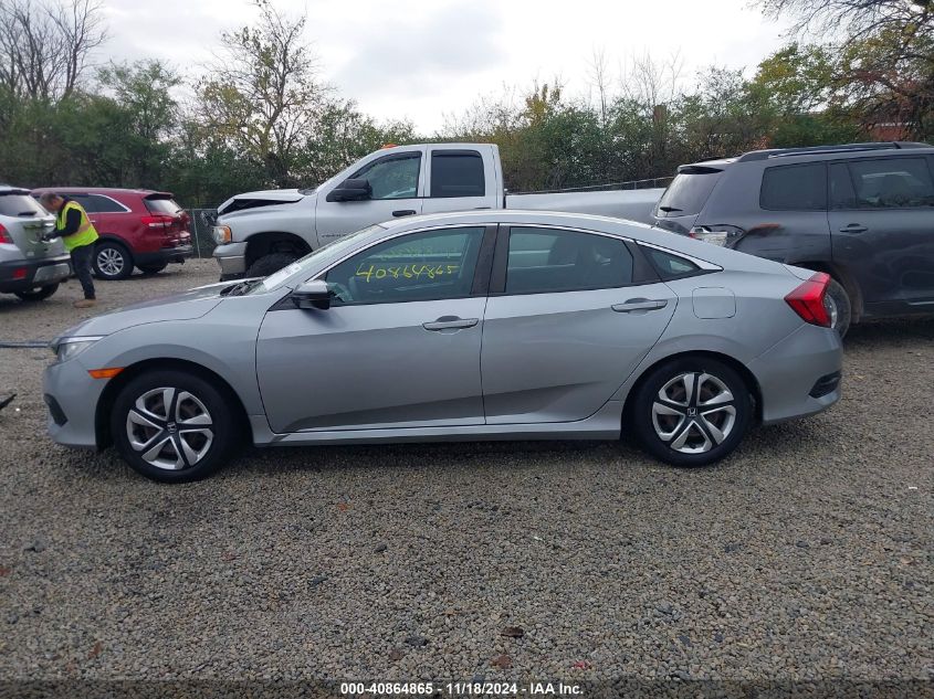 2018 Honda Civic Lx VIN: 2HGFC2F56JH600570 Lot: 40864865