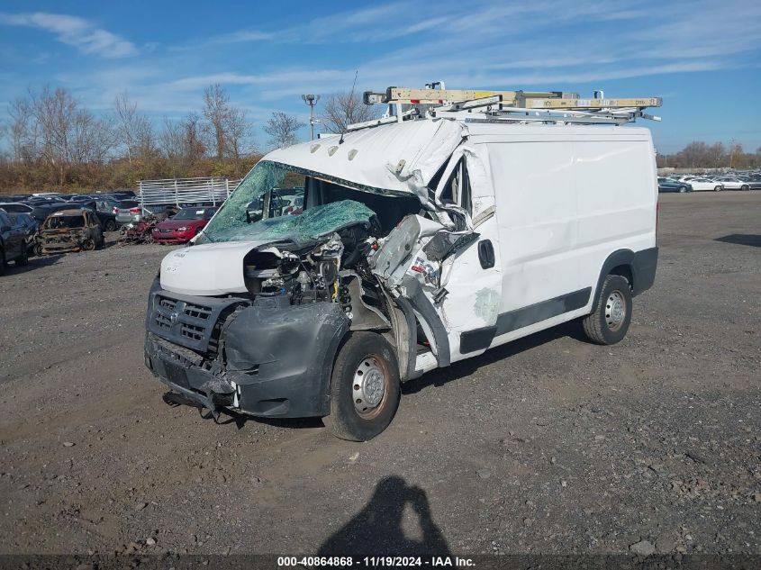 2018 Ram Promaster 1500 Low Roof 136 Wb VIN: 3C6TRVAGXJE153173 Lot: 40864868