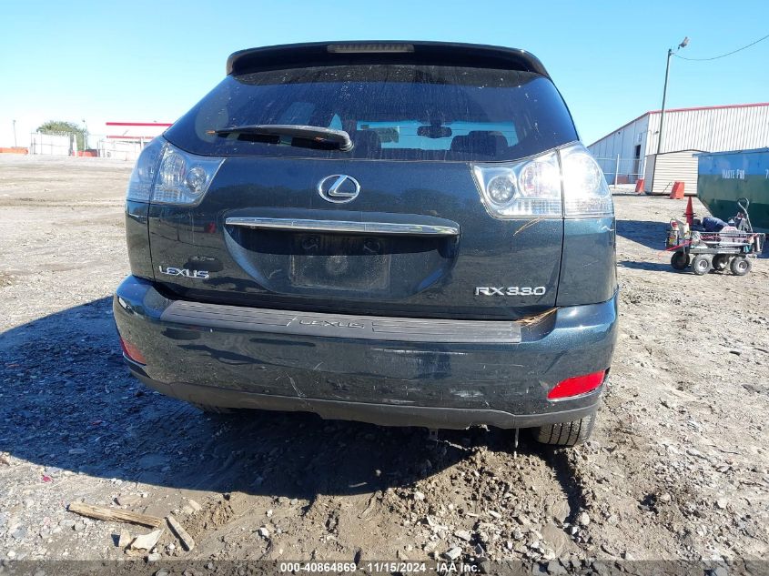 2004 Lexus Rx 330 VIN: 2T2GA31U74C010286 Lot: 40864869