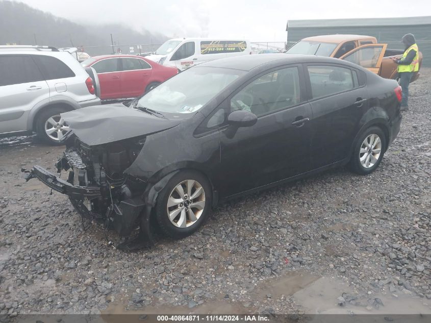 2016 Kia Rio Ex VIN: KNADN4A3XG6647268 Lot: 40864871