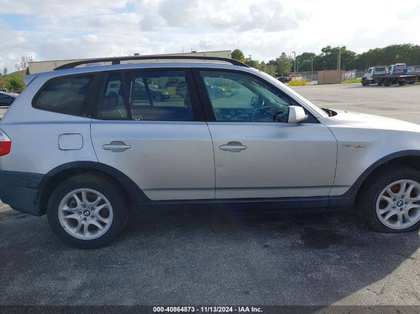 2005 BMW X3 2.5I VIN: WBXPA73435WC50460 Lot: 40864873