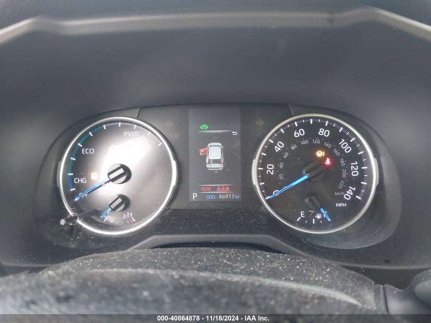 VIN 4T3LWRFV7MU043755 2021 TOYOTA RAV4 HYBRID LE