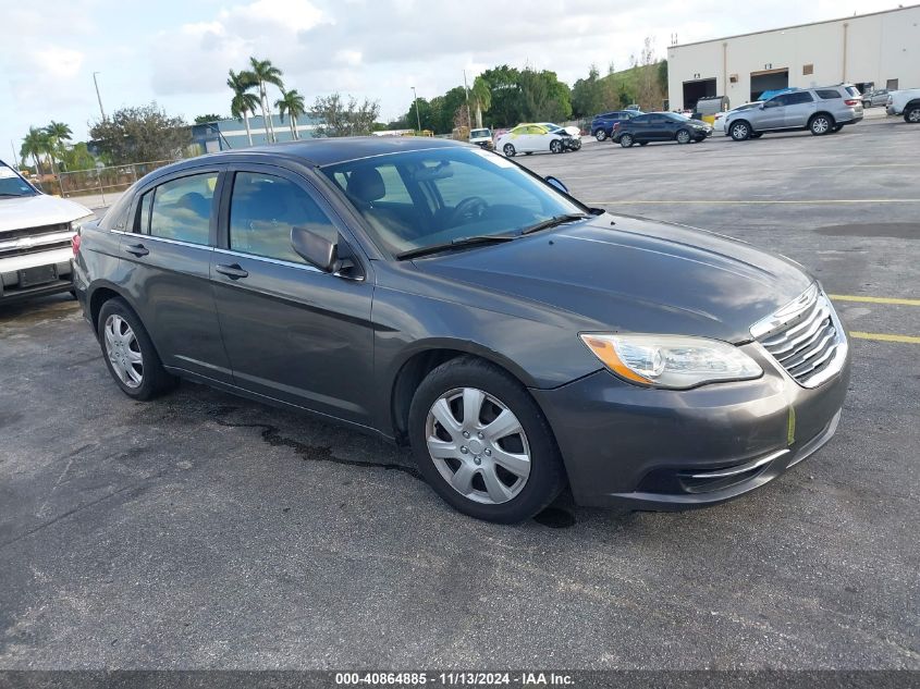 2014 Chrysler 200 Lx VIN: 1C3CCBAB9EN204407 Lot: 40864885