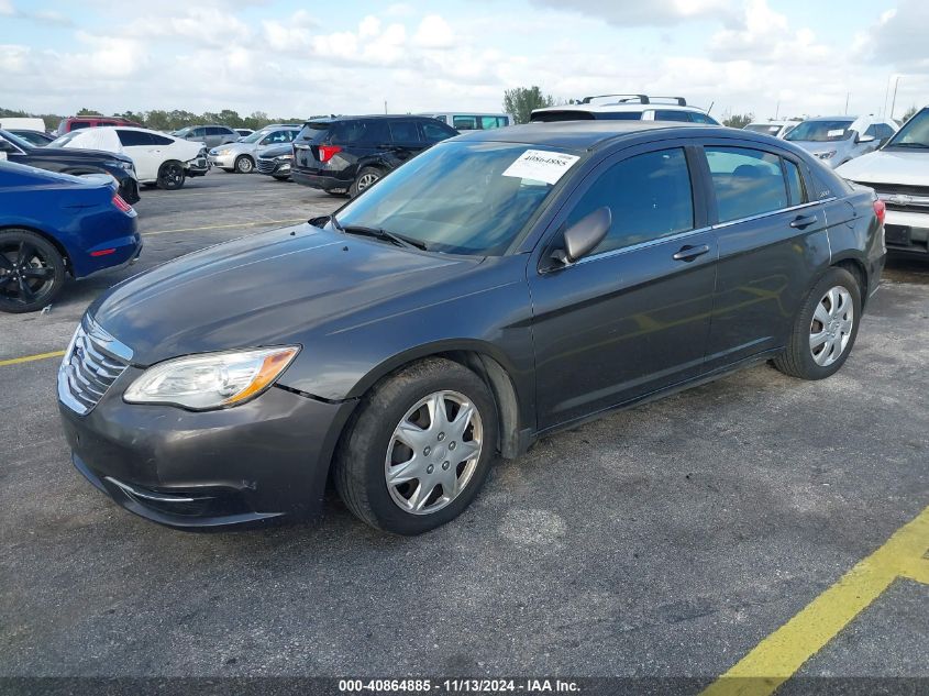 2014 Chrysler 200 Lx VIN: 1C3CCBAB9EN204407 Lot: 40864885