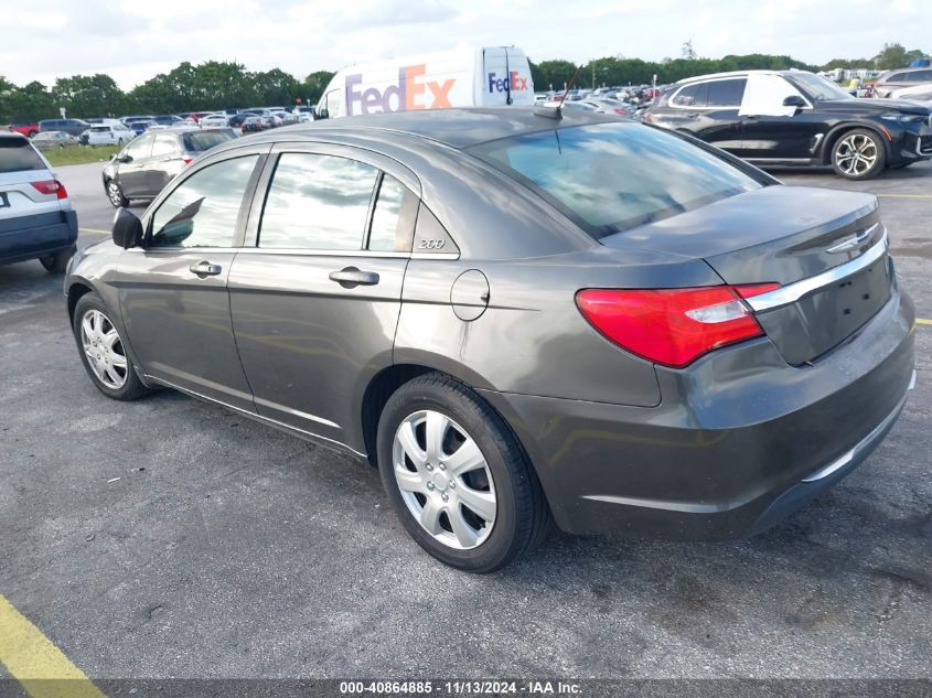 2014 Chrysler 200 Lx VIN: 1C3CCBAB9EN204407 Lot: 40864885