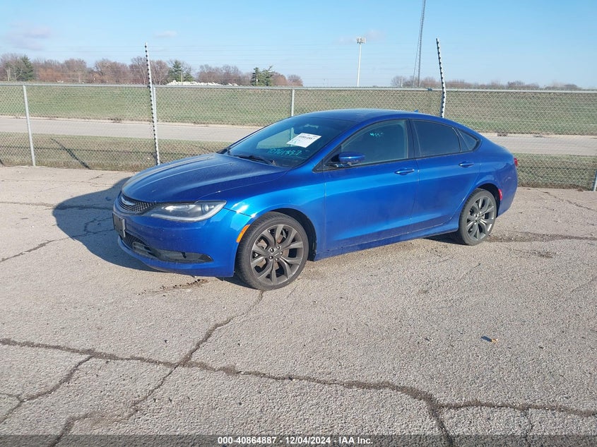 Vin: 1c3cccdg0fn636379, lot: 41354528, chrysler 200 s 20152
