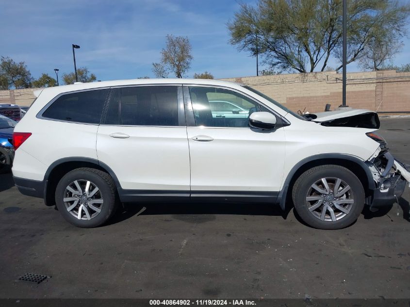 2019 Honda Pilot Ex VIN: 5FNYF5H3XKB013257 Lot: 40864902