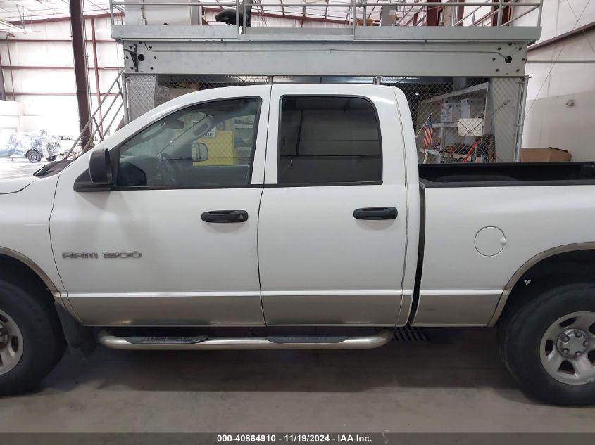 2005 Dodge Ram 1500 Slt/Laramie VIN: 1D7HU18N05S118905 Lot: 40864910