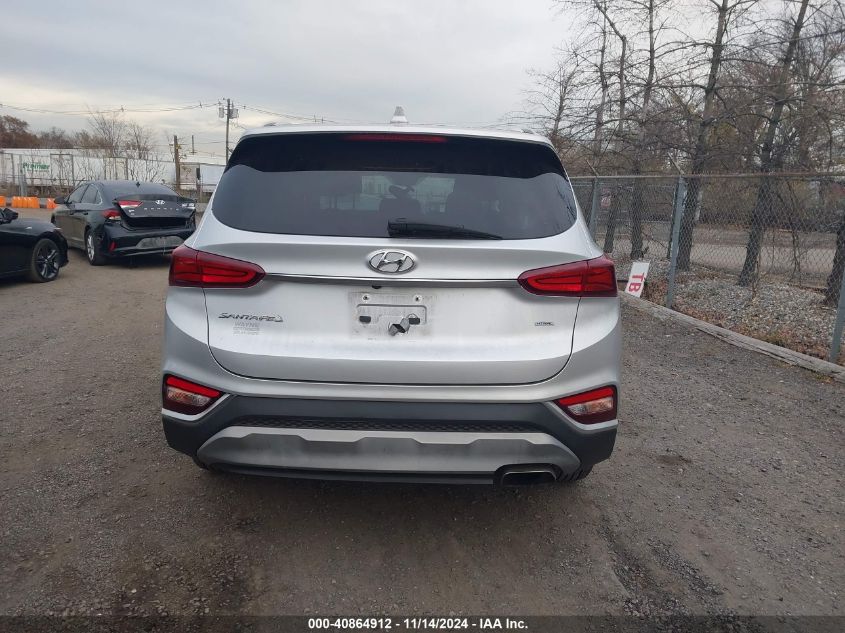 2019 Hyundai Santa Fe Sel VIN: 5NMS3CAD8KH003976 Lot: 40864912