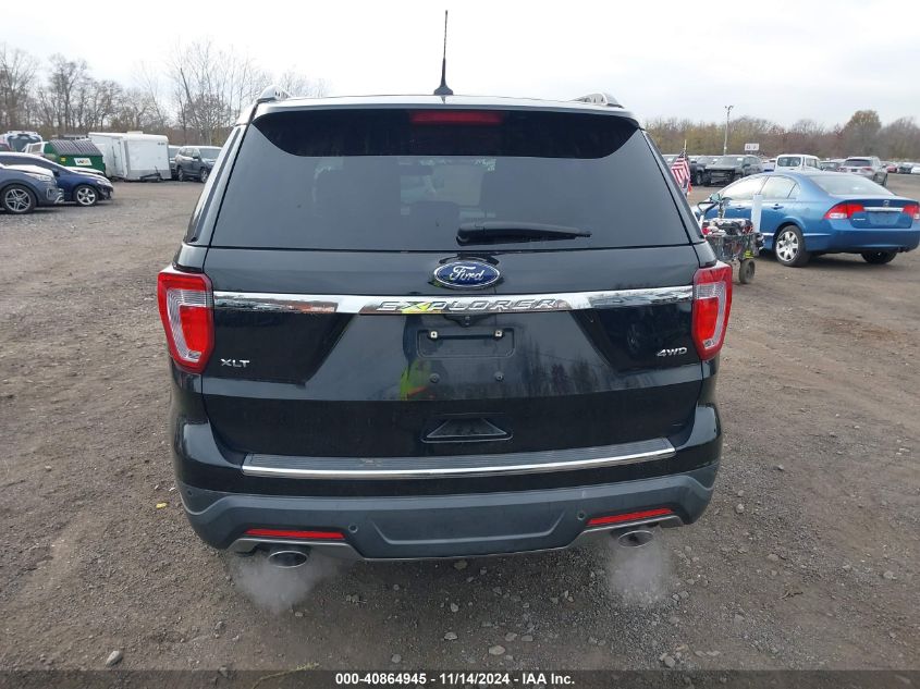 2018 Ford Explorer Xlt VIN: 1FM5K8D87JGC02174 Lot: 40864945