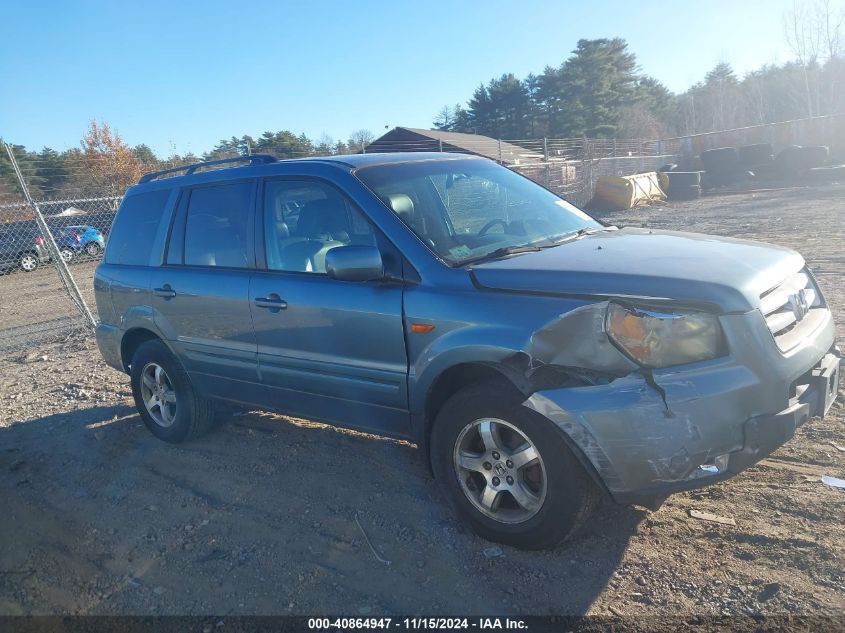 2006 Honda Pilot Ex-L VIN: 5FNYF18746B001669 Lot: 40864947