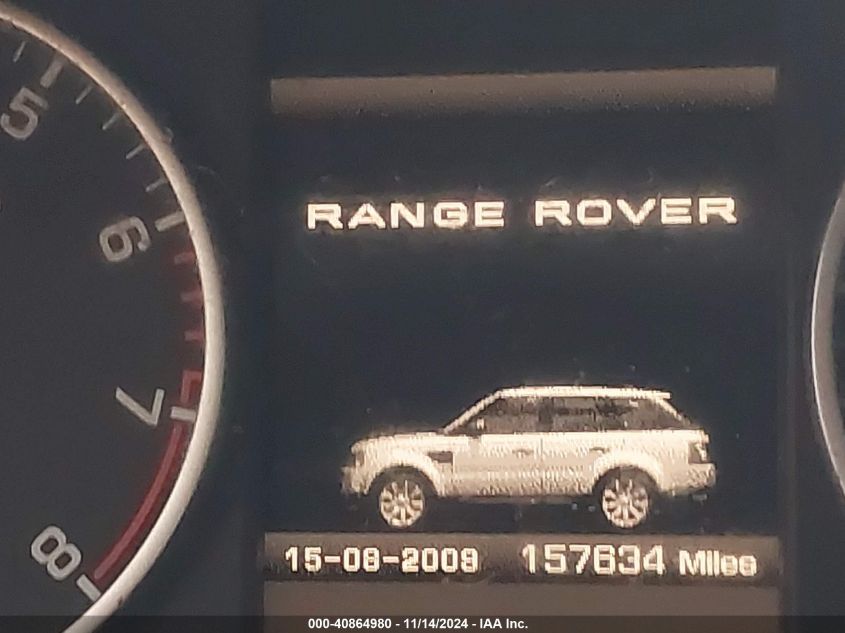 2011 Land Rover Range Rover Sport Supercharged VIN: SALSH2E40BA705590 Lot: 40864980