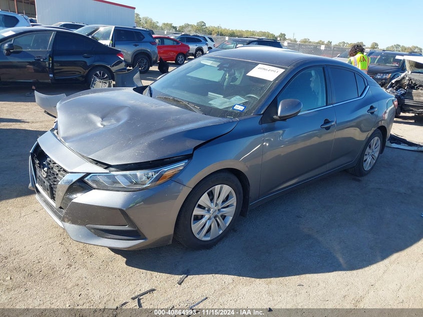 VIN 3N1AB8BV8MY217218 2021 NISSAN SENTRA S XTRONIC CVT