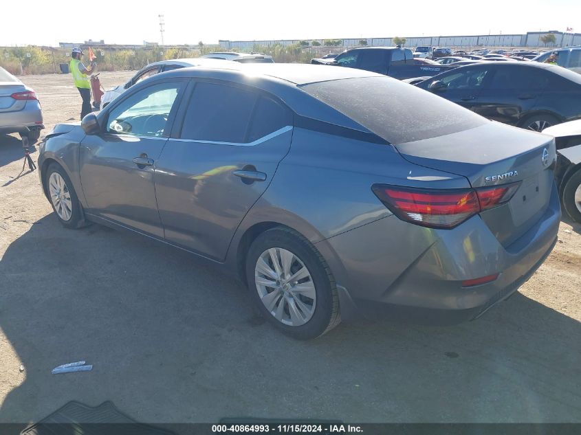 VIN 3N1AB8BV8MY217218 2021 NISSAN SENTRA S XTRONIC CVT