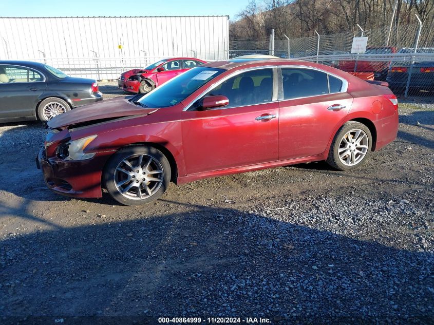 2010 Nissan Maxima 3.5 Sv VIN: 1N4AA5AP9AC812980 Lot: 40864999