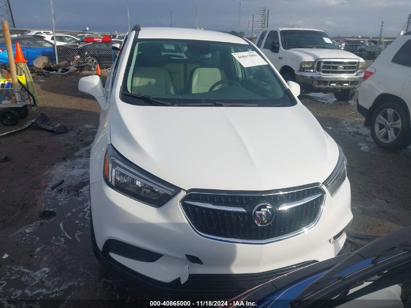 2020 Buick Encore Fwd Preferred VIN: KL4CJASB2LB058127 Lot: 40865000