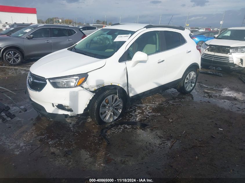 2020 Buick Encore Fwd Preferred VIN: KL4CJASB2LB058127 Lot: 40865000