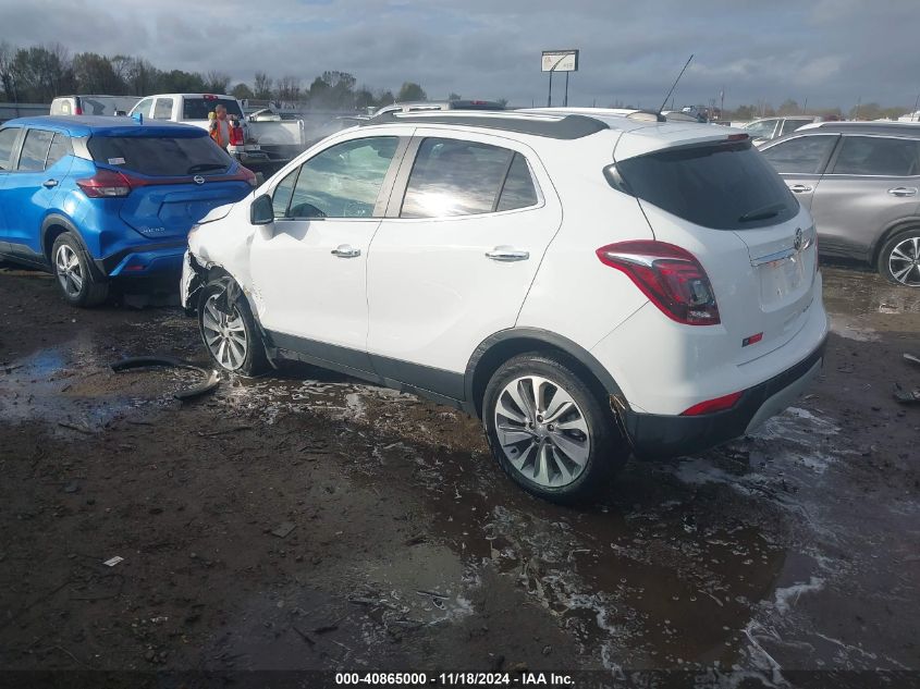 2020 Buick Encore Fwd Preferred VIN: KL4CJASB2LB058127 Lot: 40865000