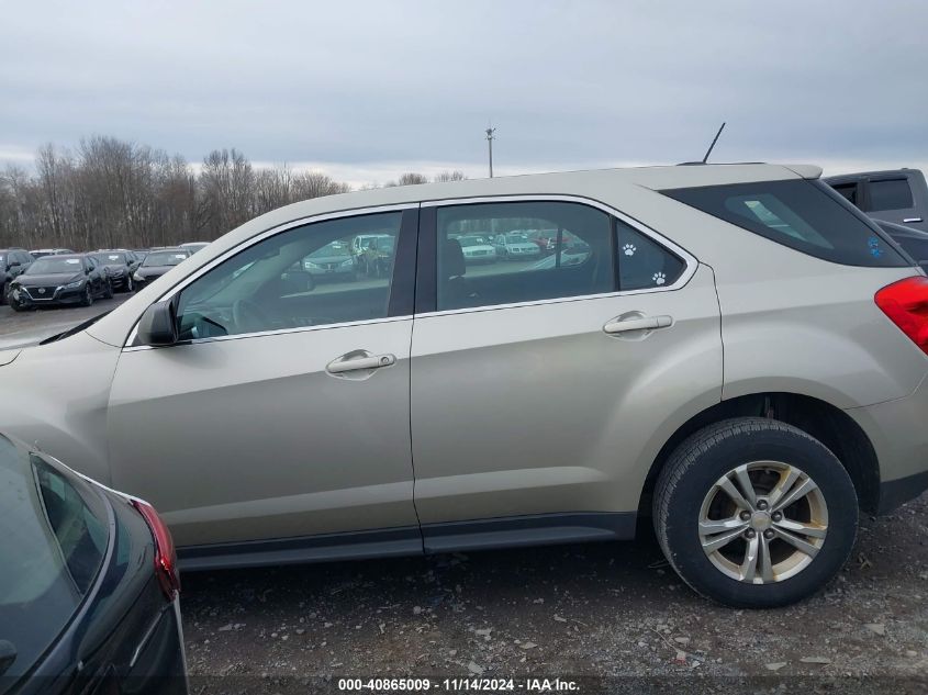 2015 Chevrolet Equinox Ls VIN: 2GNFLEEK3F6226226 Lot: 40865009