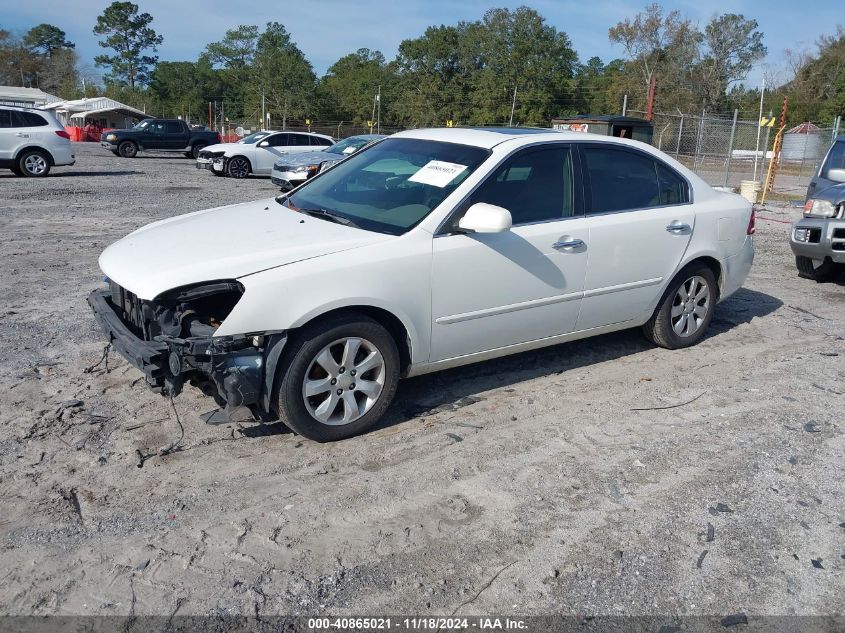 2006 Kia Optima Lx/Ex VIN: KNAGE124465069143 Lot: 40865021