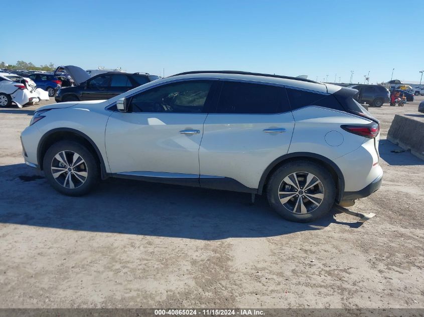 2023 Nissan Murano Sv Fwd VIN: 5N1AZ2BJ8PC114473 Lot: 40865024