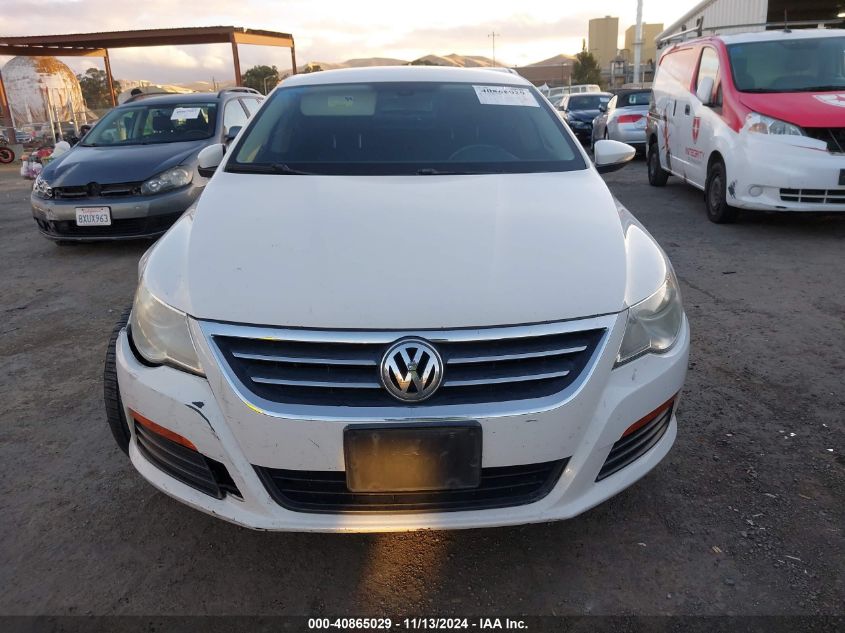 2012 Volkswagen Cc Sport VIN: WVWMP7AN6CE534675 Lot: 40865029