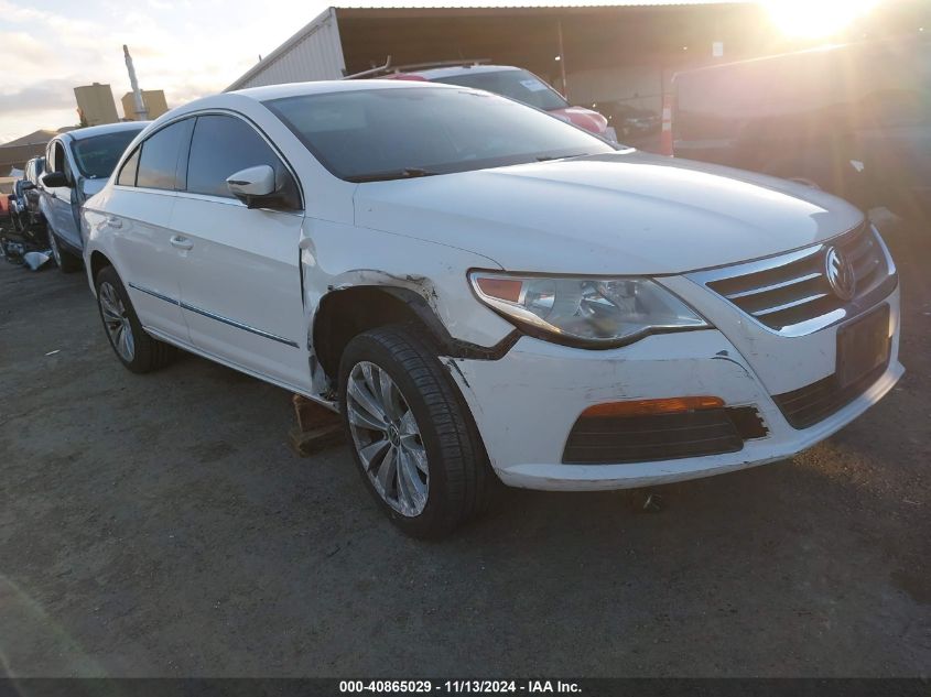 2012 Volkswagen Cc Sport VIN: WVWMP7AN6CE534675 Lot: 40865029