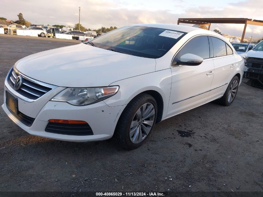 2012 Volkswagen Cc Sport VIN: WVWMP7AN6CE534675 Lot: 40865029