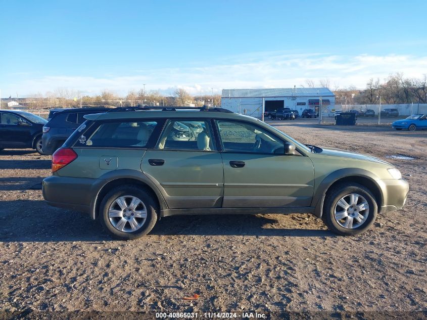 2005 Subaru Outback 2.5I VIN: 4S4BP61C857367951 Lot: 40865031