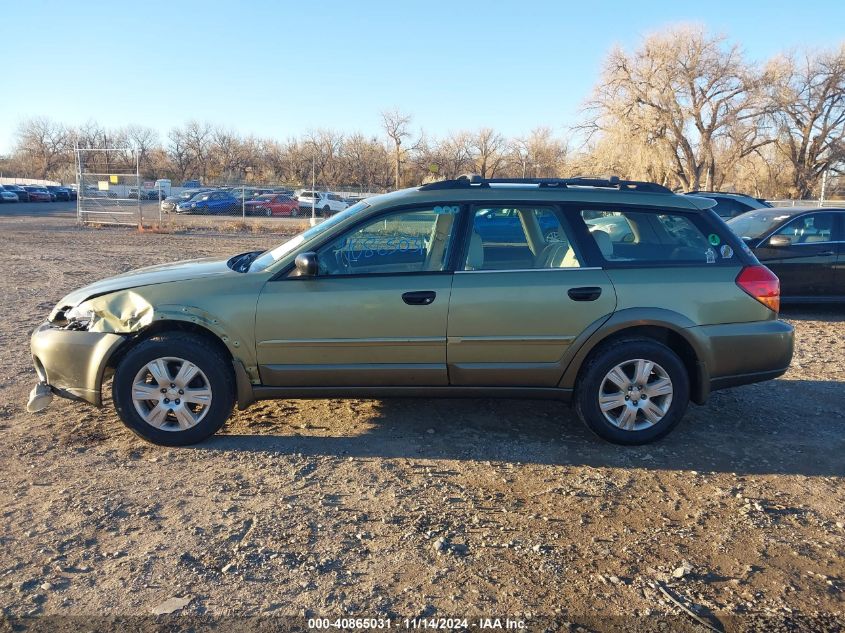 2005 Subaru Outback 2.5I VIN: 4S4BP61C857367951 Lot: 40865031