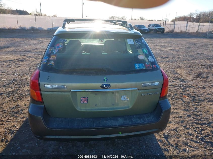 2005 Subaru Outback 2.5I VIN: 4S4BP61C857367951 Lot: 40865031