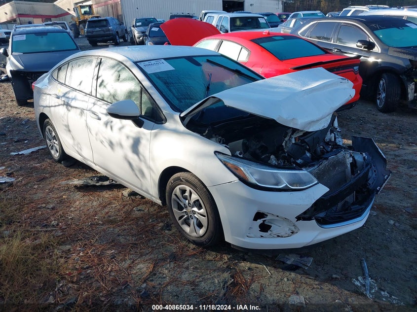 2019 CHEVROLET CRUZE VIN: 1G1BC5SM0K7122468