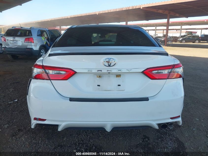 2018 Toyota Camry Se VIN: 4T1B11HK2JU553787 Lot: 40865045