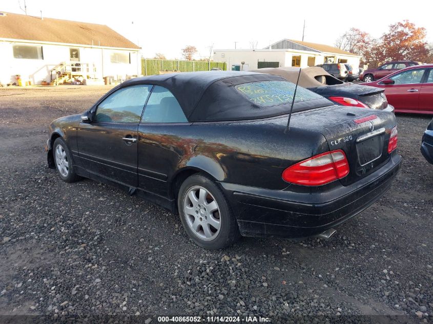 2001 Mercedes-Benz Clk 320 VIN: WDBLK65G01T069382 Lot: 40865052