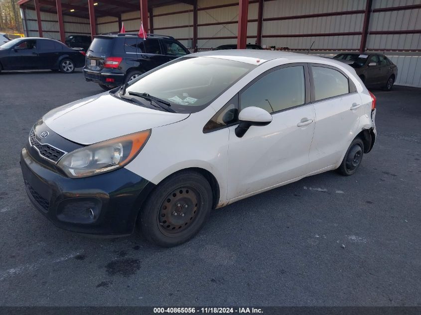 2013 Kia Rio Ex VIN: KNADN5A34D6180026 Lot: 40865056