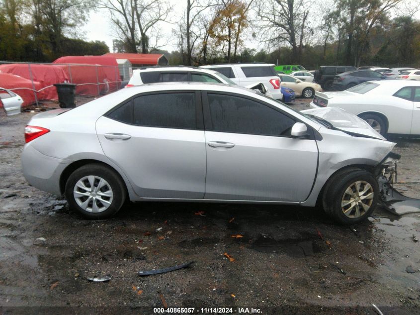 2015 Toyota Corolla L VIN: 2T1BURHE8FC479462 Lot: 40865057