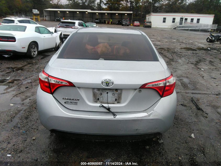 2015 Toyota Corolla L VIN: 2T1BURHE8FC479462 Lot: 40865057