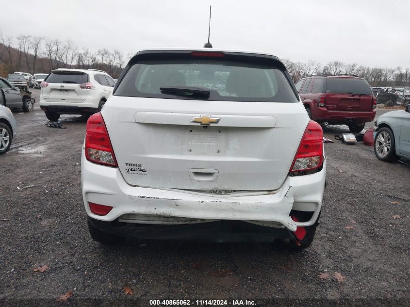 2017 Chevrolet Trax Ls VIN: KL7CJKSB4HB153031 Lot: 40865062