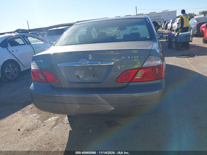 2004 Toyota Avalon Xls VIN: 4T1BF28B54U370010 Lot: 40865066