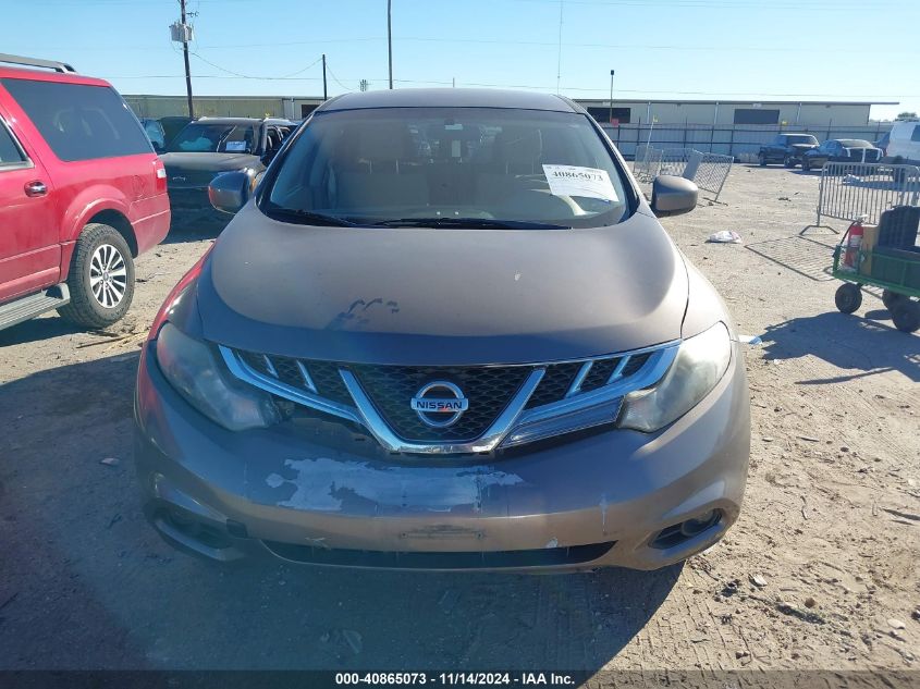 2014 Nissan Murano S VIN: JN8AZ1MW5EW518287 Lot: 40865073