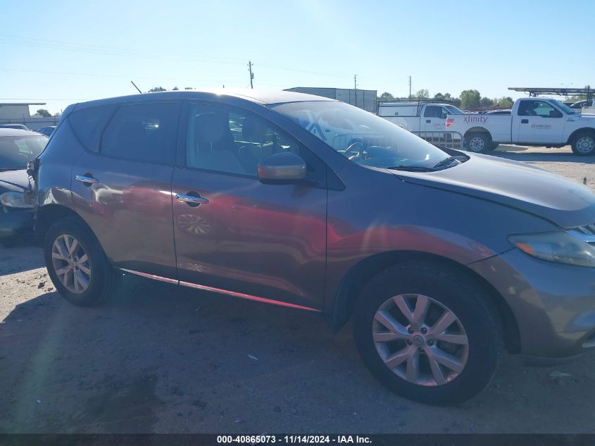 2014 Nissan Murano S VIN: JN8AZ1MW5EW518287 Lot: 40865073