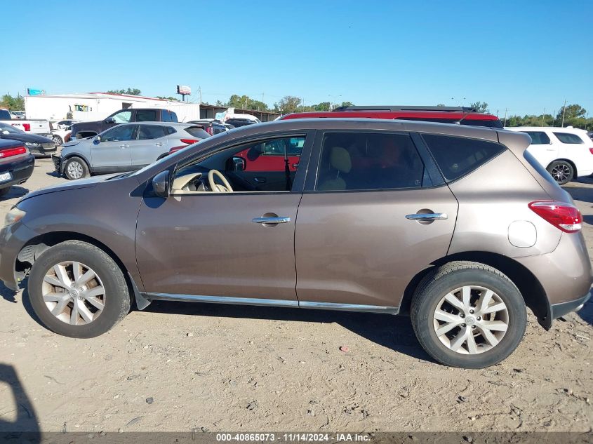 2014 Nissan Murano S VIN: JN8AZ1MW5EW518287 Lot: 40865073