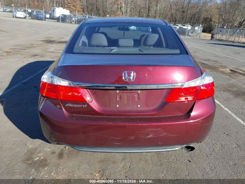 2013 Honda Accord Lx VIN: 1HGCR2F34DA136259 Lot: 40865095