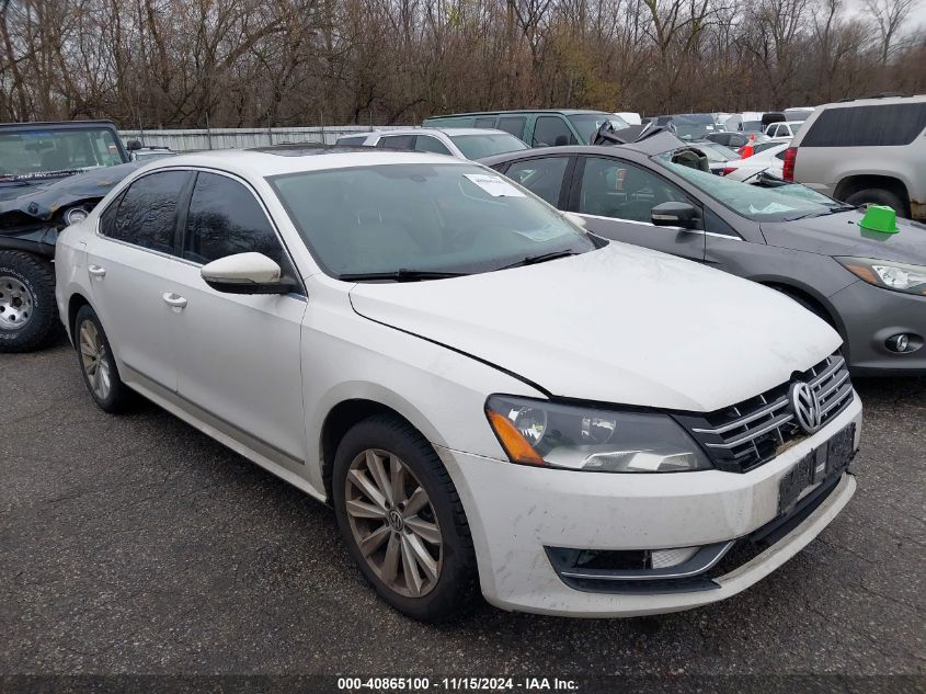 2012 Volkswagen Passat Sel VIN: 1VWCH7A36CC098359 Lot: 40865100